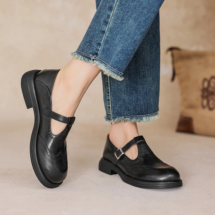 Lotta® | Elegante Mary Janes i læder