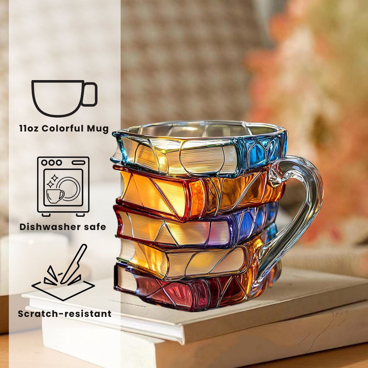 Vintara® | Håndlavet 3D Læsegave Krus - Original