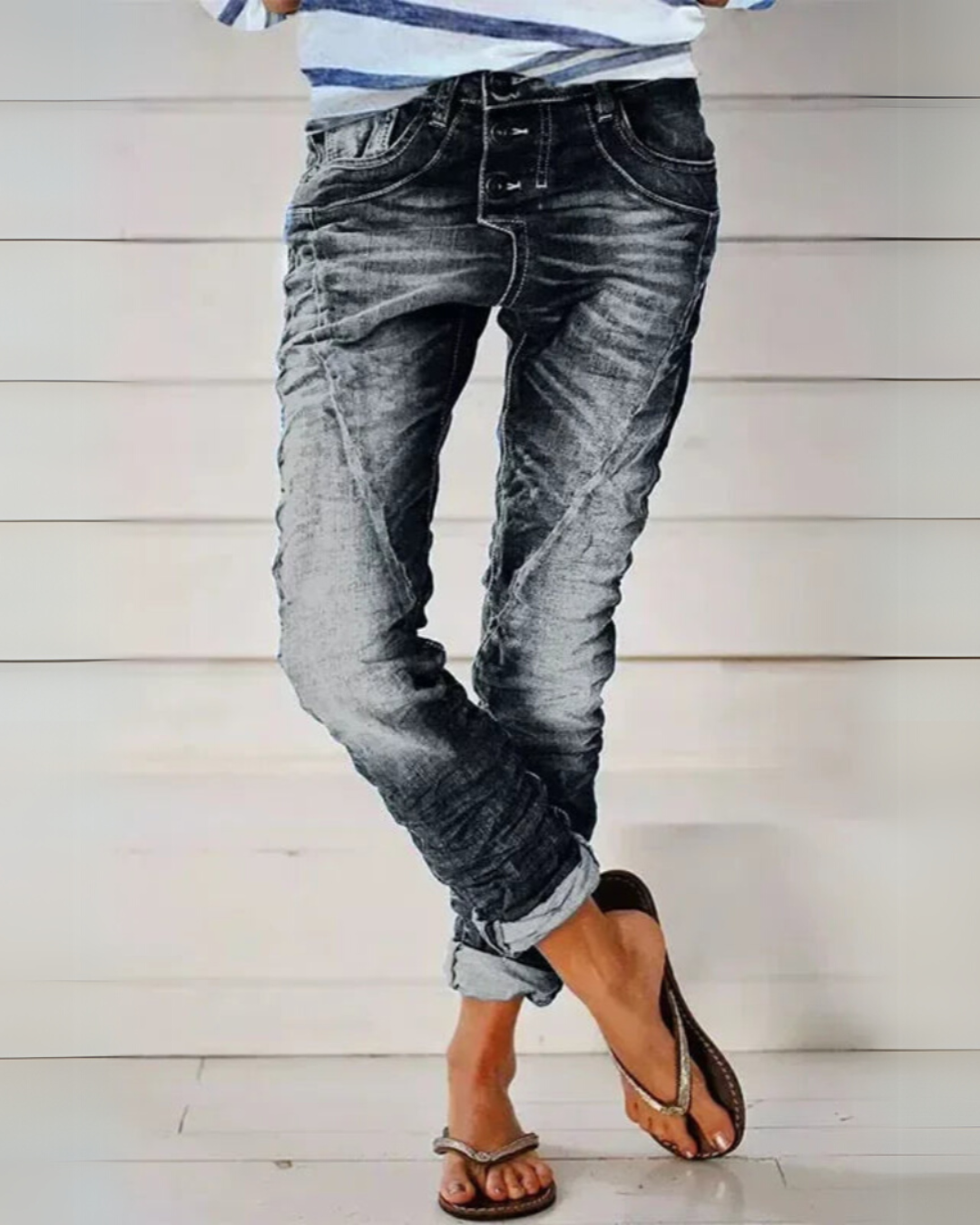 Charlotte® | Slim Fit Stretchbukser