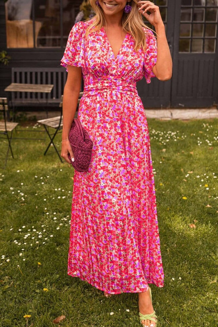 Clara® | Elegant Maxi-kjole med V-hals