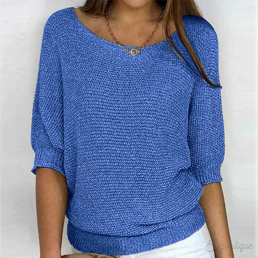 Luigia® | Elegant Strikpullover