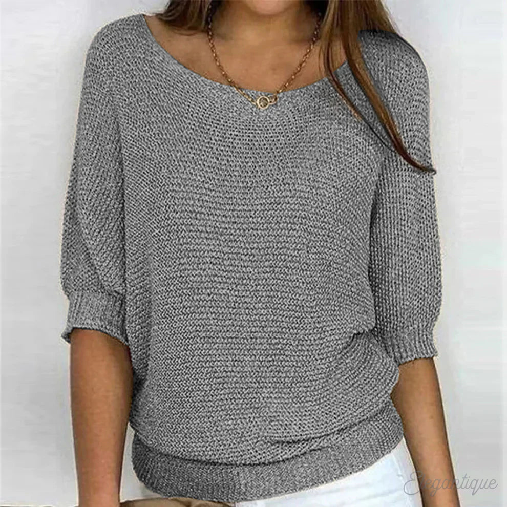 Luigia® | Elegant Strikpullover