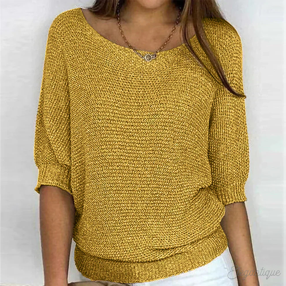 Luigia® | Elegant Strikpullover