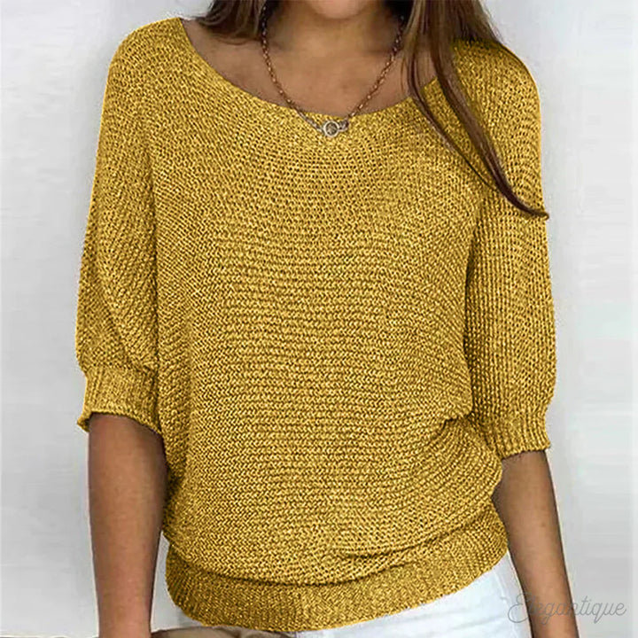 Luigia® | Elegant Strikpullover