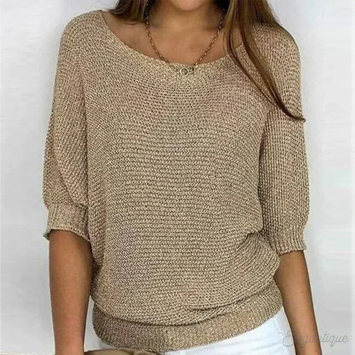 Luigia® | Elegant Strikpullover