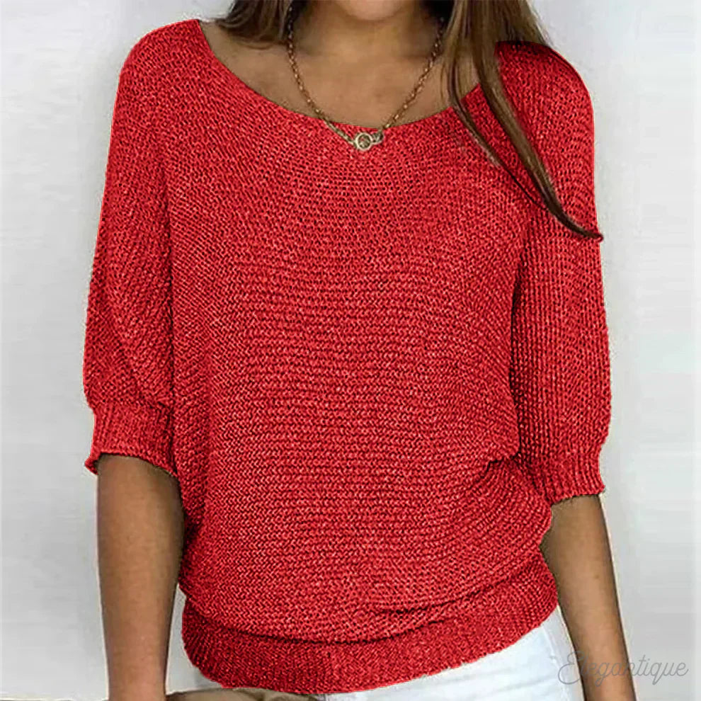 Luigia® | Elegant Strikpullover