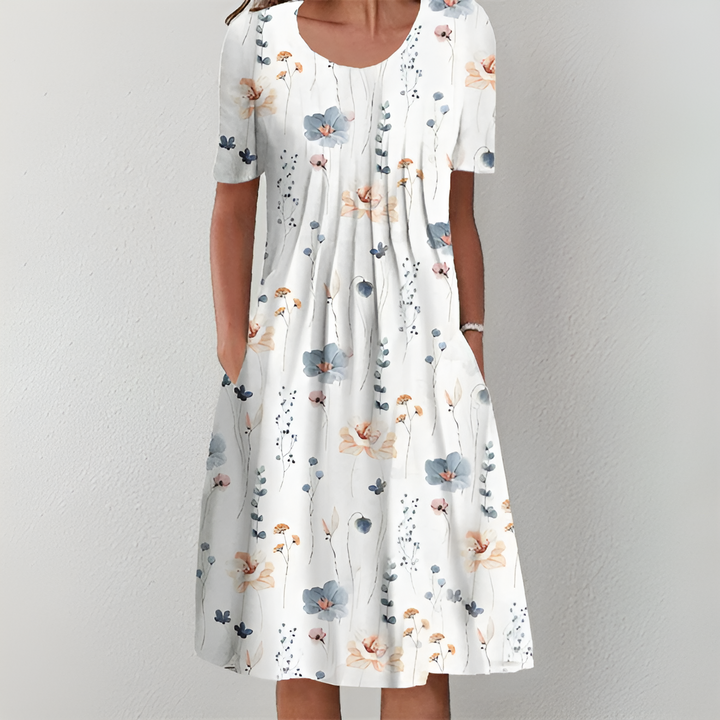Runa® | Klassisk Blomsterkjole