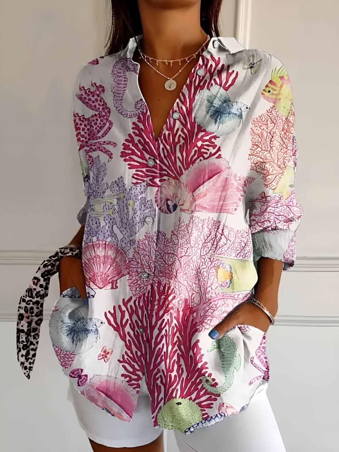 Anemone® | Chic Bluse med Legende Prints