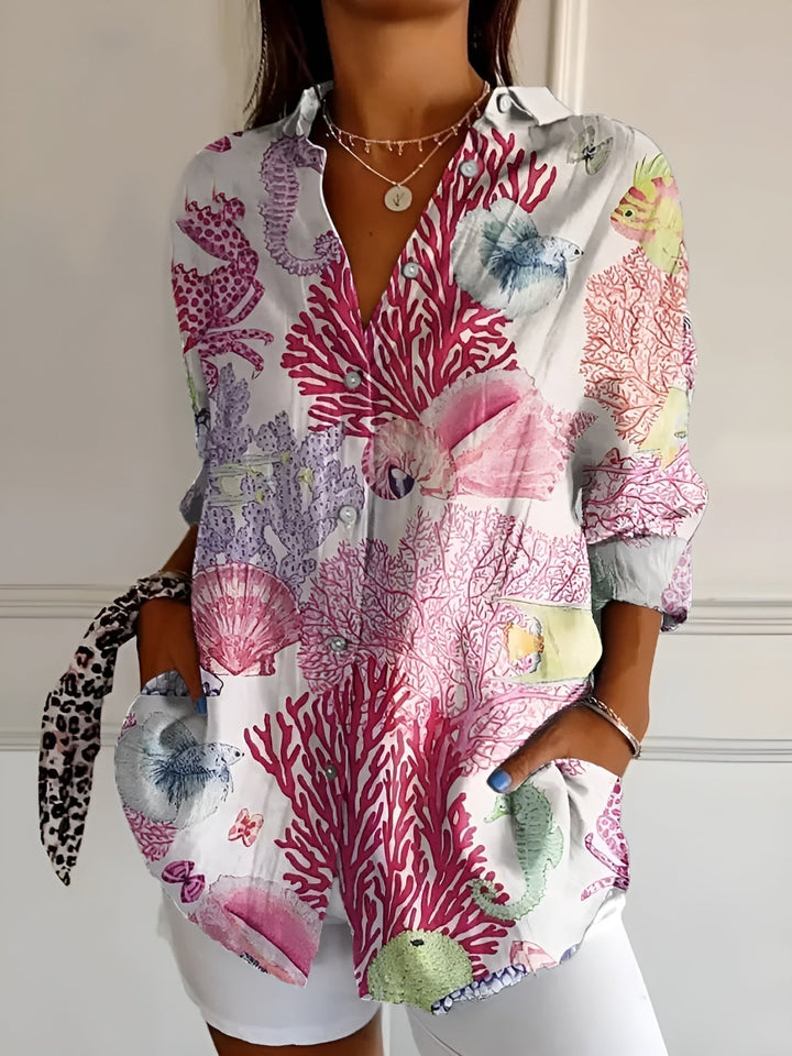 Anemone® | Chic Bluse med Legende Prints