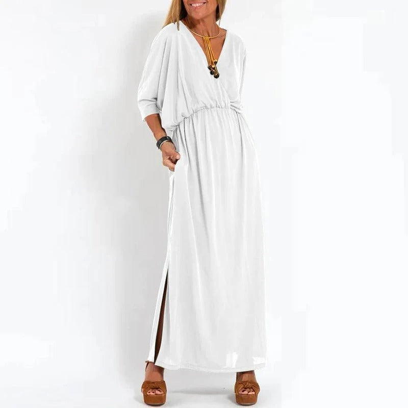 Elin® | Lang sommerkjole i vintage stil