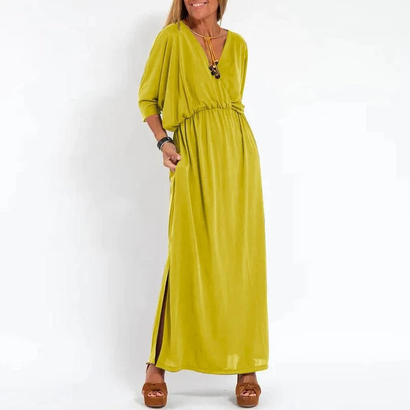 Elin® | Lang sommerkjole i vintage stil