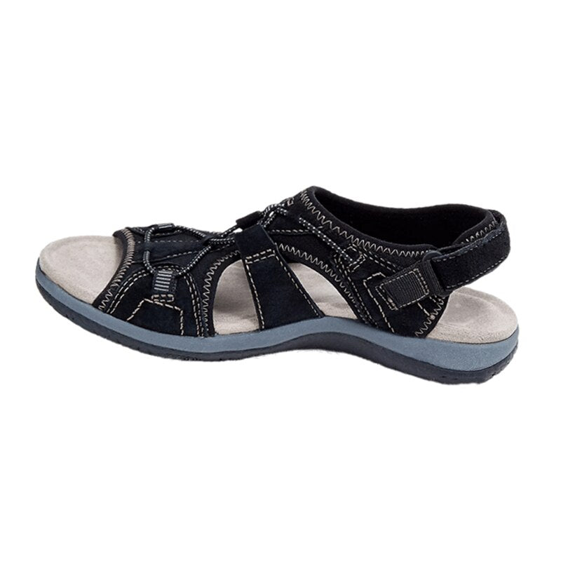 Alma® |  Modiske, justerbare sommersandaler med svangstøtte