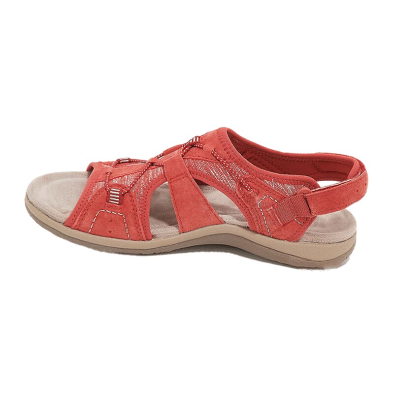Alma® |  Modiske, justerbare sommersandaler med svangstøtte