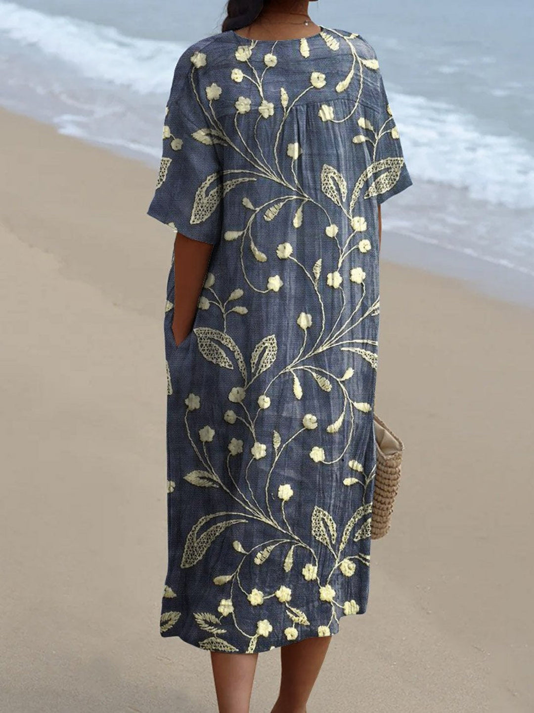Helle® | Midnight Leaf Dress