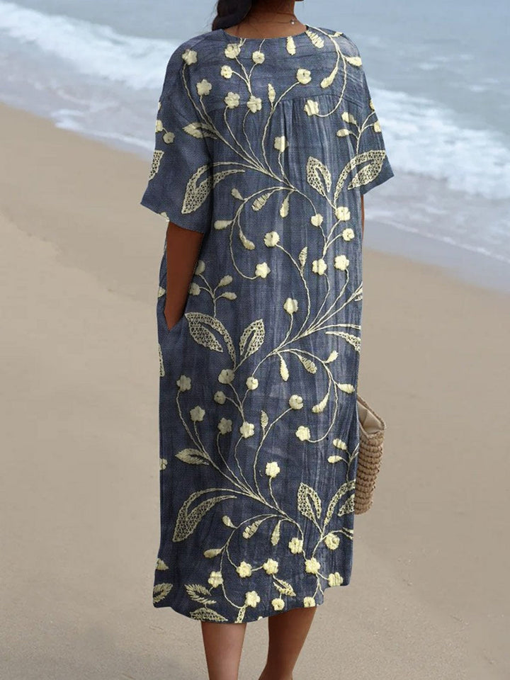 Helle® | Midnight Leaf Dress